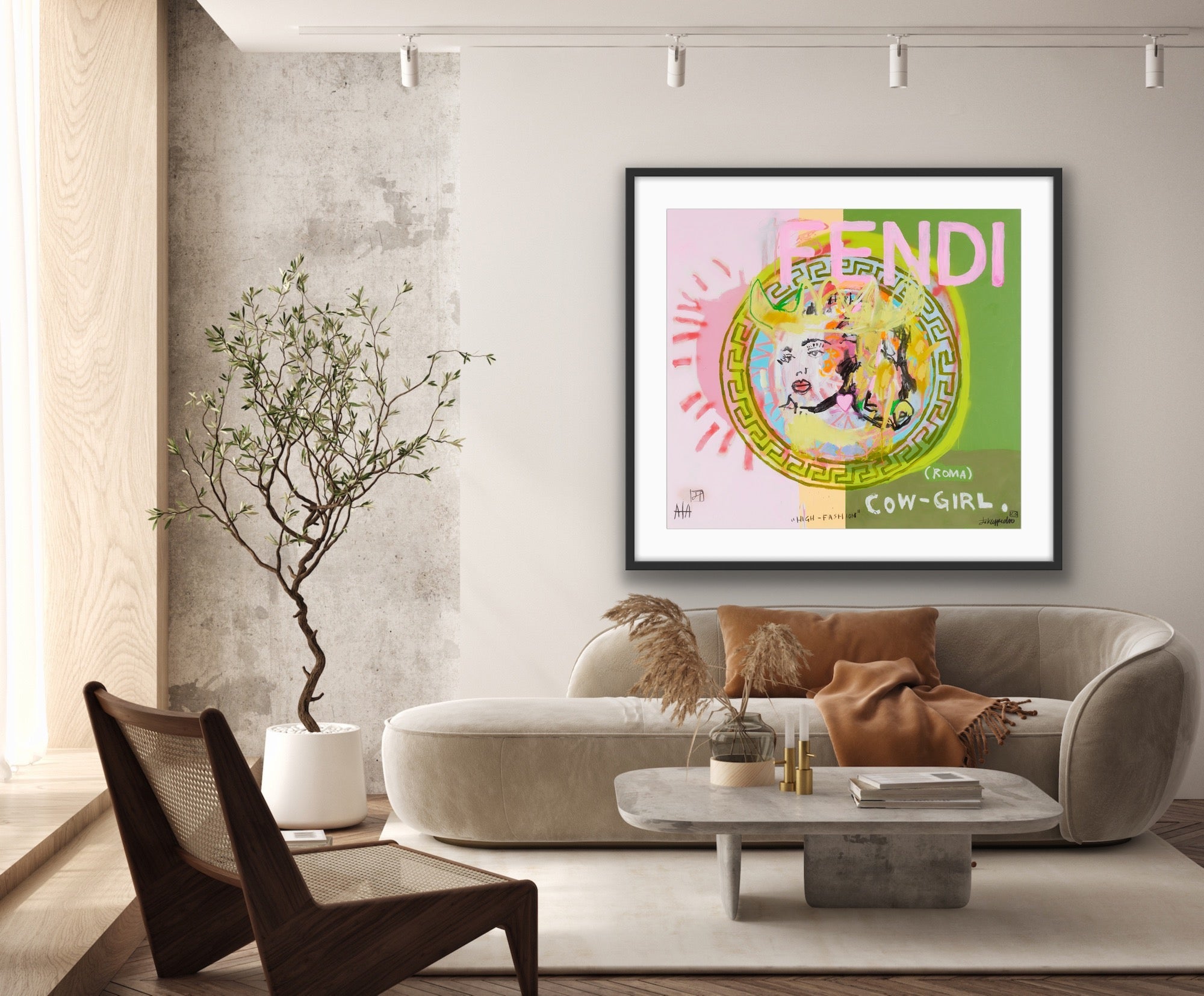 " Fendi Cow - Girl " - Jakey Pedro