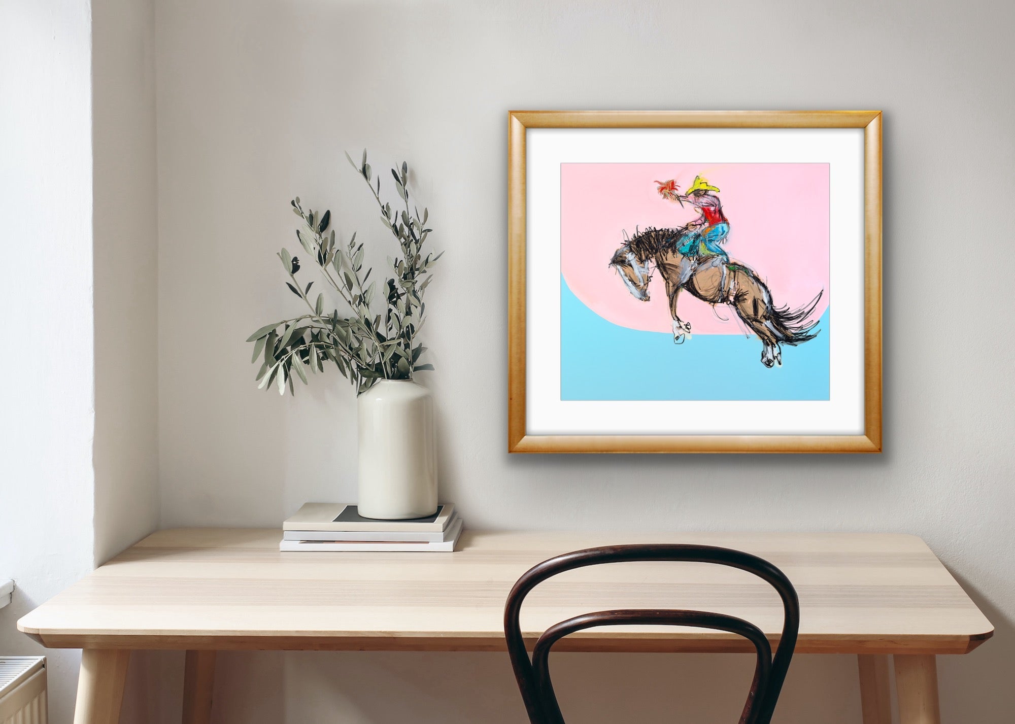 " Le Violon Bleu Et Le Fluer " - Jakey Pedro