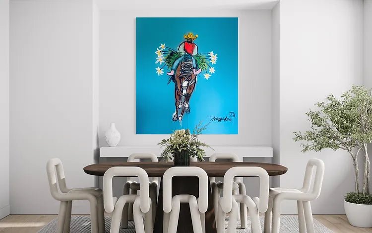 "10 Daisies for you " Original artwork - Jakey Pedro