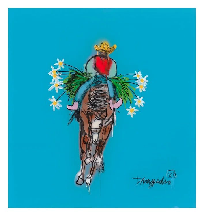 "10 Daisies for you " Original artwork - Jakey Pedro
