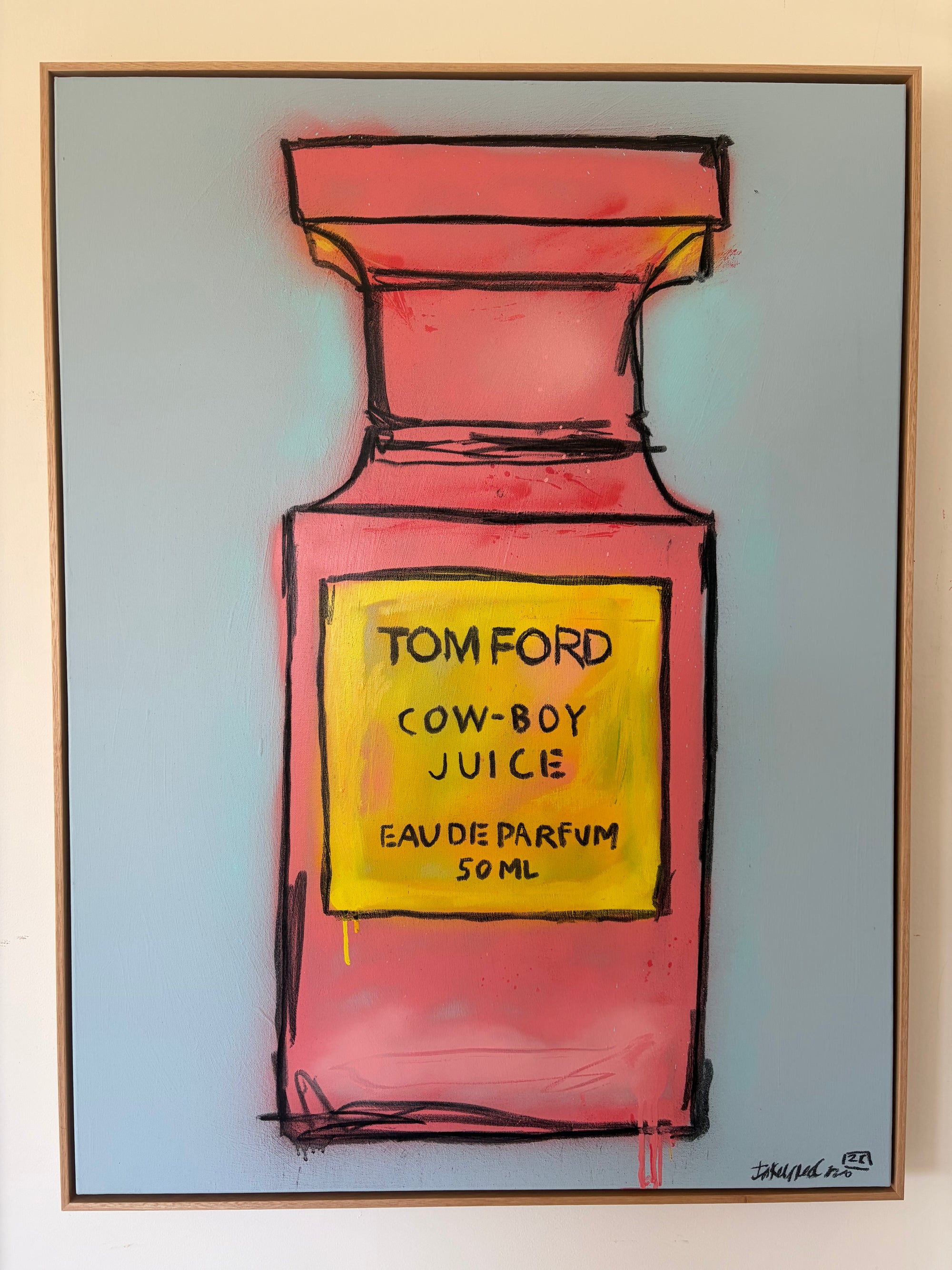 " Cowboy Juice (canvas) "